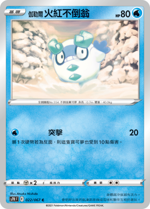 伽勒尔 火红不倒翁