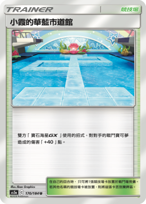 小霞的华蓝市道馆