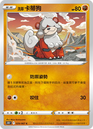 洗翠 卡蒂狗