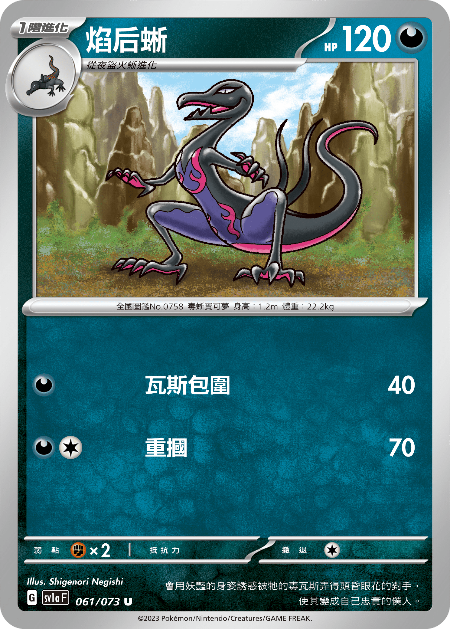 焰后蜥