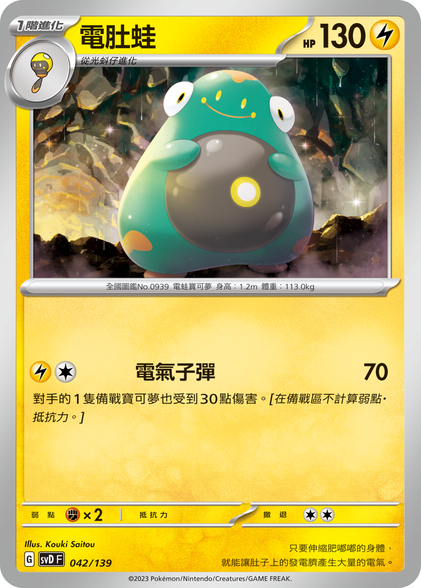 电肚蛙