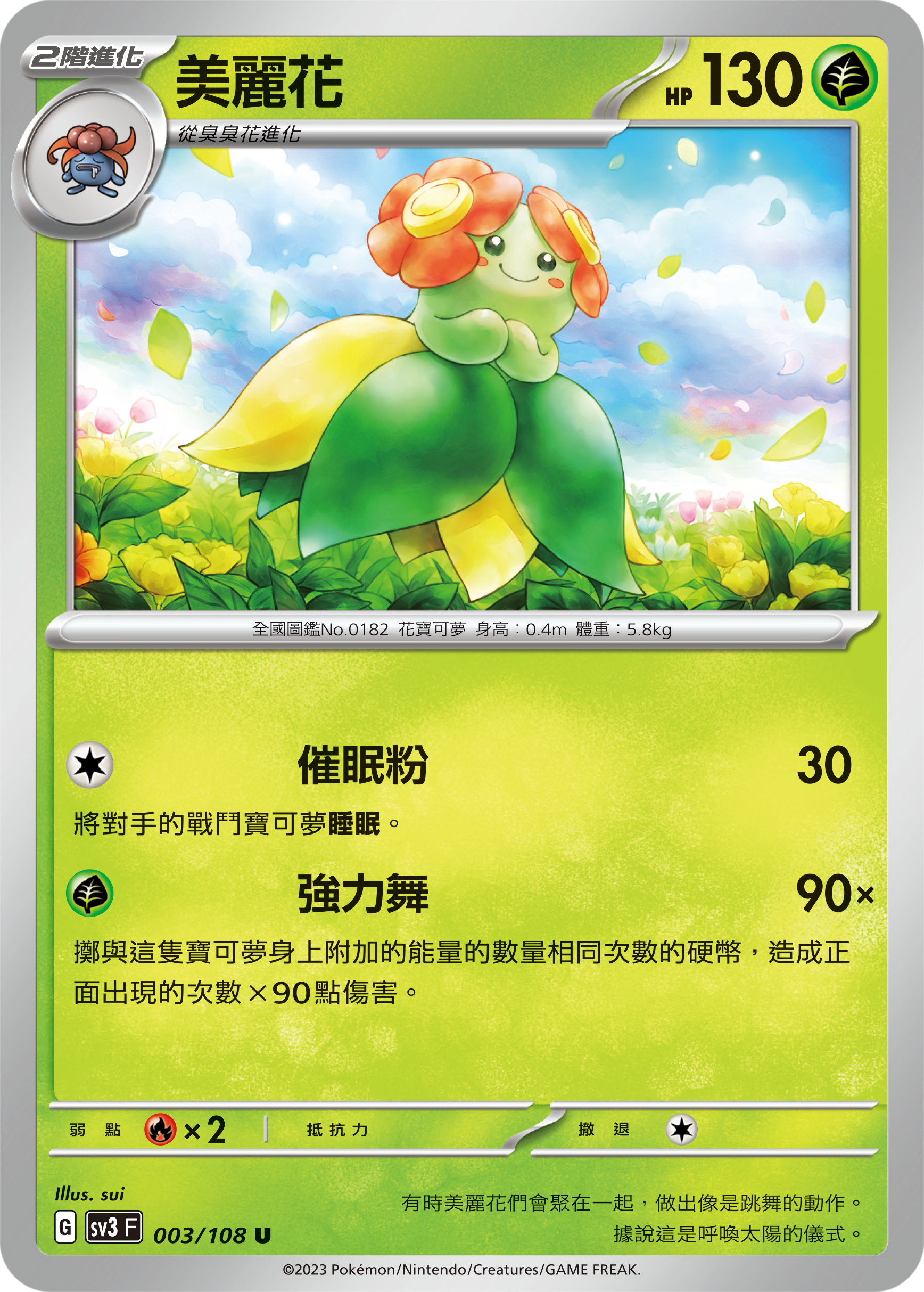 美丽花